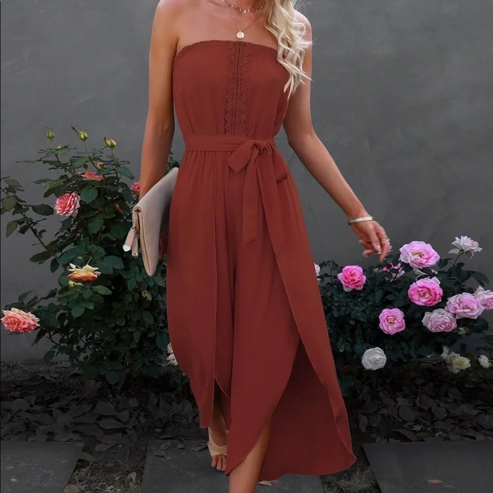 Impossible To Leave Sleeveless Jumpsuit